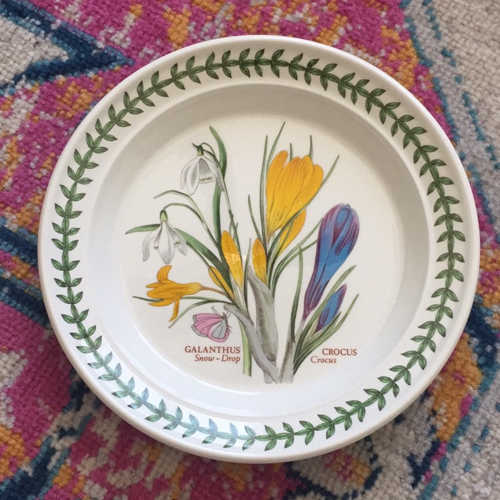 Portmeirion Crocus Salad Plate